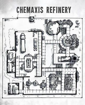 Carte 2609, carte de JDR — battlemap pour Roll20 et Foundry VTT