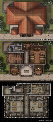 Carte 2650, carte de JDR — battlemap pour Roll20 et Foundry VTT