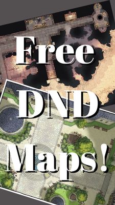 Carte 266, carte de JDR — battlemap pour Roll20 et Foundry VTT