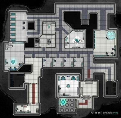 Carte 2737, carte de JDR — battlemap pour Roll20 et Foundry VTT
