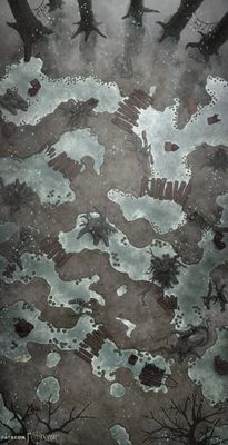 Carte 274, carte de JDR — battlemap pour Roll20 et Foundry VTT