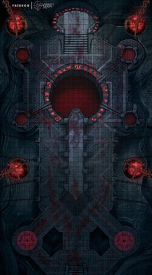 Carte 275, carte de JDR — battlemap pour Roll20 et Foundry VTT