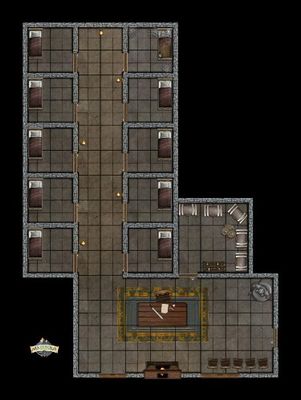 Carte 2759, carte de JDR — battlemap pour Roll20 et Foundry VTT