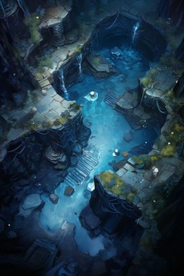 Carte 276, carte de JDR — battlemap pour Roll20 et Foundry VTT