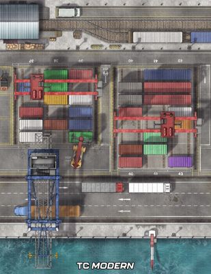 Carte 2775, carte de JDR — battlemap pour Roll20 et Foundry VTT