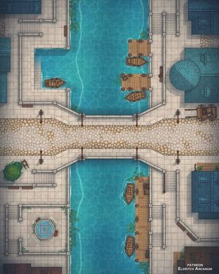 Carte 2783, carte de JDR — battlemap pour Roll20 et Foundry VTT