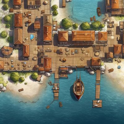 Carte 2786, carte de JDR — battlemap pour Roll20 et Foundry VTT