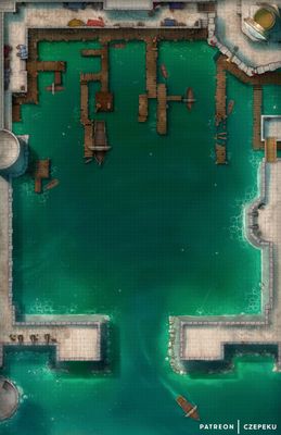 Carte 2790, carte de JDR — battlemap pour Roll20 et Foundry VTT