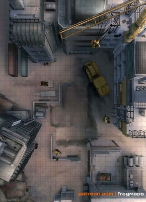Carte 2797, carte de JDR — battlemap pour Roll20 et Foundry VTT