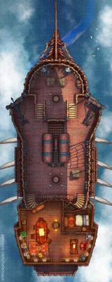 Carte 284, carte de JDR — battlemap pour Roll20 et Foundry VTT