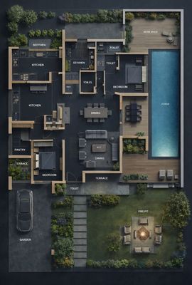 Carte 2840, carte de JDR — battlemap pour Roll20 et Foundry VTT