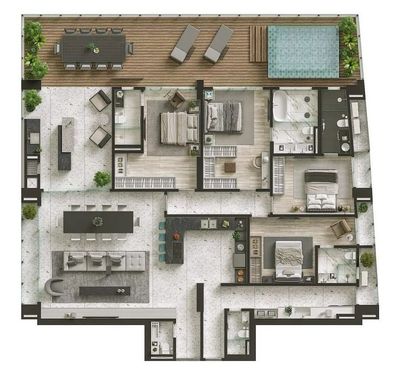 Carte 2848, carte de JDR — battlemap pour Roll20 et Foundry VTT