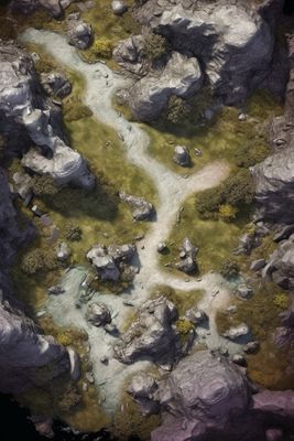 Carte 286, carte de JDR — battlemap pour Roll20 et Foundry VTT