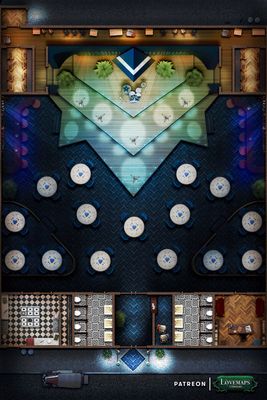 Carte 2869, carte de JDR — battlemap pour Roll20 et Foundry VTT