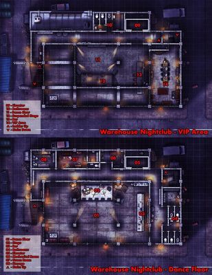 Carte 2873, carte de JDR — battlemap pour Roll20 et Foundry VTT