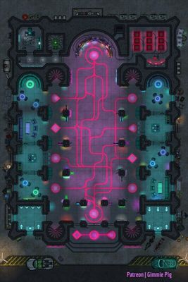 Carte 2878, carte de JDR — battlemap pour Roll20 et Foundry VTT