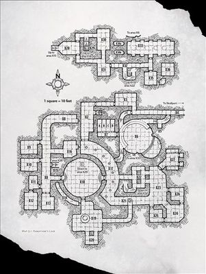 Carte 294, carte de JDR — battlemap pour Roll20 et Foundry VTT