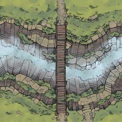 Carte 30, carte de JDR — battlemap pour Roll20 et Foundry VTT