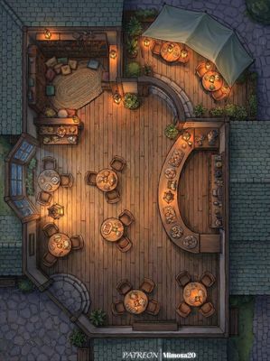Carte 300, carte de JDR — battlemap pour Roll20 et Foundry VTT
