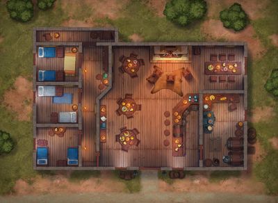 Carte 302, carte de JDR — battlemap pour Roll20 et Foundry VTT