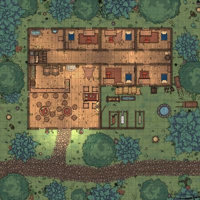 Carte 313, carte de JDR — battlemap pour Roll20 et Foundry VTT