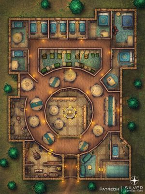 Carte 314, carte de JDR — battlemap pour Roll20 et Foundry VTT