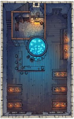 Carte 316, carte de JDR — battlemap pour Roll20 et Foundry VTT