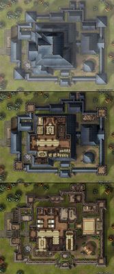 Carte 369, carte de JDR — battlemap pour Roll20 et Foundry VTT