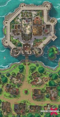 Carte 373, carte de JDR — battlemap pour Roll20 et Foundry VTT