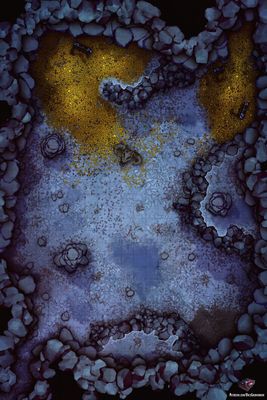 Carte 386, carte de JDR — battlemap pour Roll20 et Foundry VTT