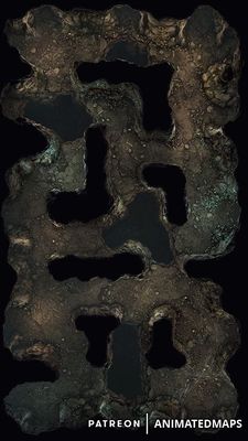 Carte 395, carte de JDR — battlemap pour Roll20 et Foundry VTT