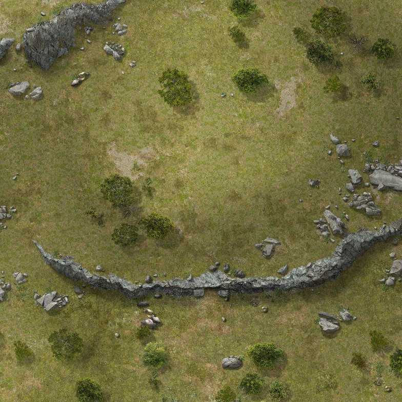 Carte 40, carte de JDR — battlemap pour Roll20 et Foundry VTT