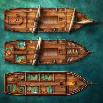 Carte 400, carte de JDR — battlemap pour Roll20 et Foundry VTT