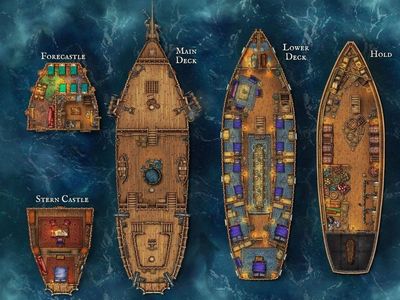 Carte 402, carte de JDR — battlemap pour Roll20 et Foundry VTT