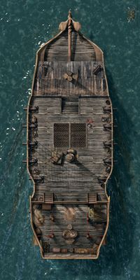 Carte 407, carte de JDR — battlemap pour Roll20 et Foundry VTT