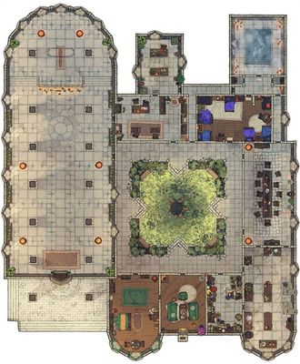 Carte 426, carte de JDR — battlemap pour Roll20 et Foundry VTT