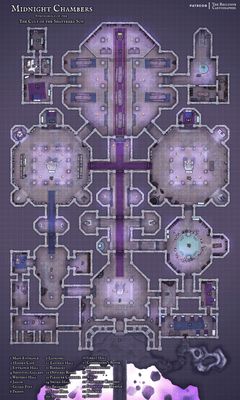 Carte 436, carte de JDR — battlemap pour Roll20 et Foundry VTT