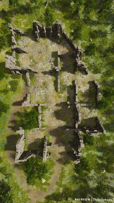 Carte 451, carte de JDR — battlemap pour Roll20 et Foundry VTT