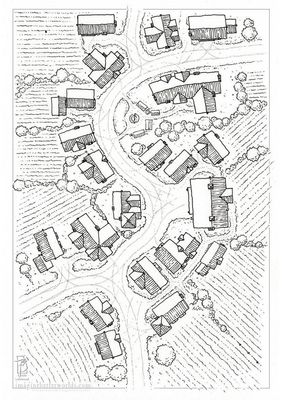Carte 467, carte de JDR — battlemap pour Roll20 et Foundry VTT