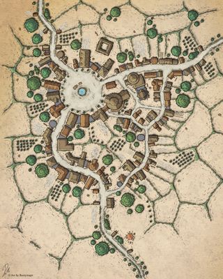 Carte 472, carte de JDR — battlemap pour Roll20 et Foundry VTT
