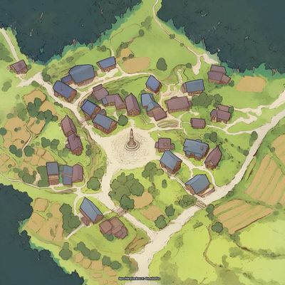 Carte 477, carte de JDR — battlemap pour Roll20 et Foundry VTT