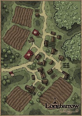 Carte 478, carte de JDR — battlemap pour Roll20 et Foundry VTT