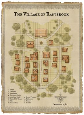 Carte 479, carte de JDR — battlemap pour Roll20 et Foundry VTT
