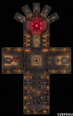 Carte 488, carte de JDR — battlemap pour Roll20 et Foundry VTT