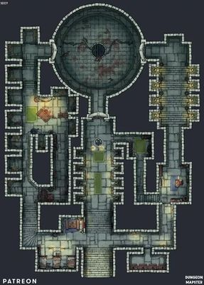 Carte 489, carte de JDR — battlemap pour Roll20 et Foundry VTT