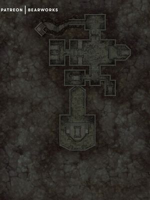 Carte 492, carte de JDR — battlemap pour Roll20 et Foundry VTT