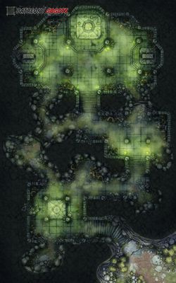Carte 494, carte de JDR — battlemap pour Roll20 et Foundry VTT
