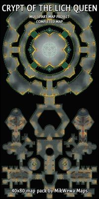 Carte 495, carte de JDR — battlemap pour Roll20 et Foundry VTT