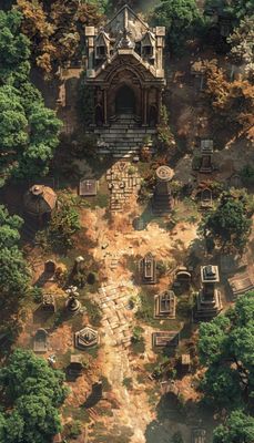 Carte 496, carte de JDR — battlemap pour Roll20 et Foundry VTT