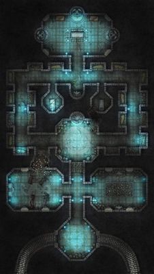 Carte 500, carte de JDR — battlemap pour Roll20 et Foundry VTT